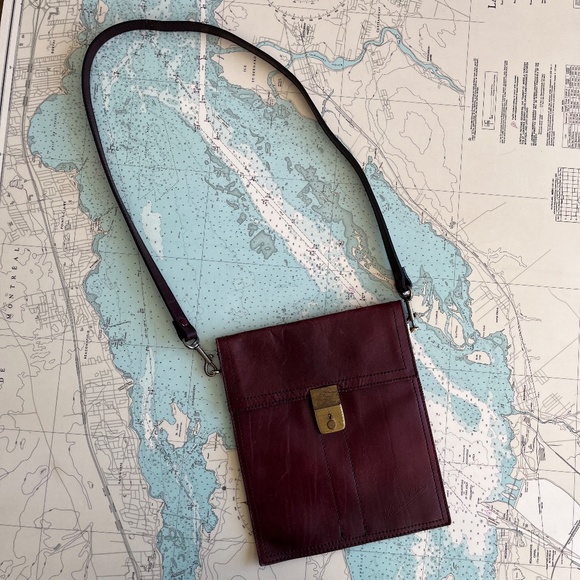 Vintage 70s Kamouraska Leather Bag - Picture 4 of 8